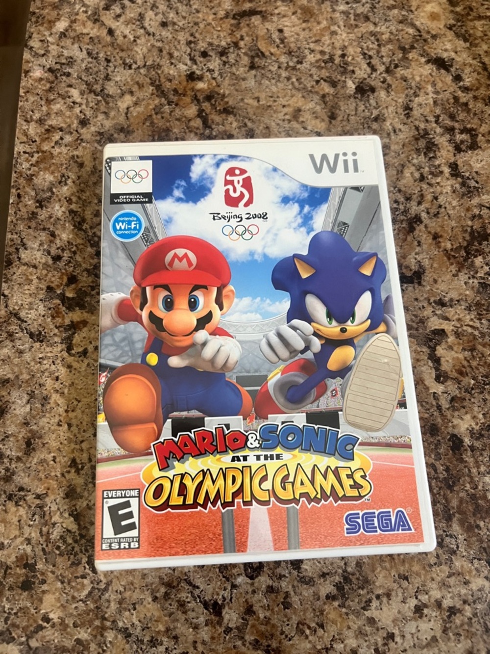 Sega Mario & Sonic at the Olympic Games (Wii) - White Case